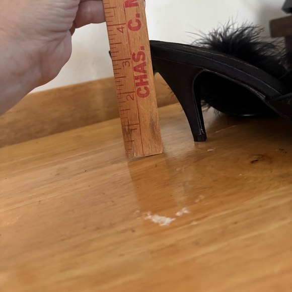 Fashion Black Furry Women's Slippers - Picture 5 of 5